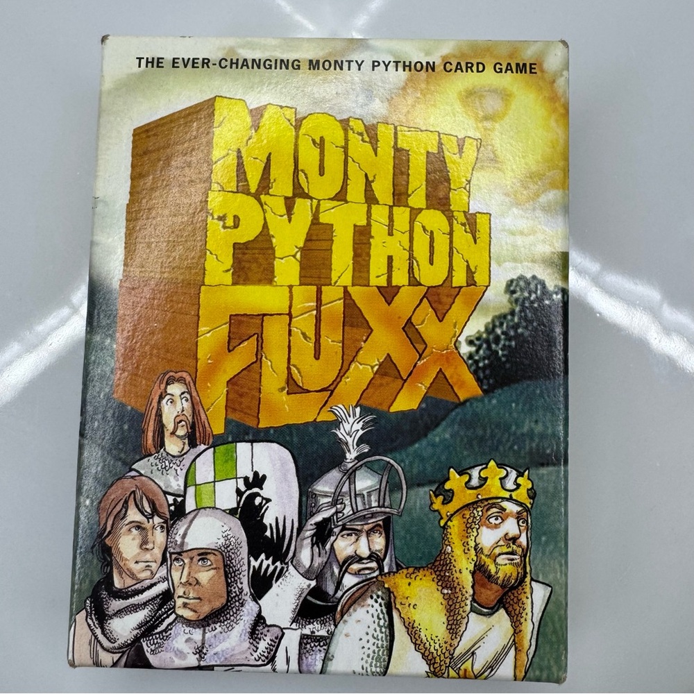 Monty Python Fluxx Card Game (2008) complete